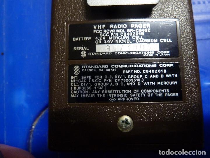 Radios antiguas: RADIO STANDARD PAGER - Foto 4
