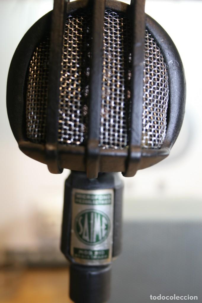 Radios antiguas: microfono SAIME. muy antiguo - Foto 2