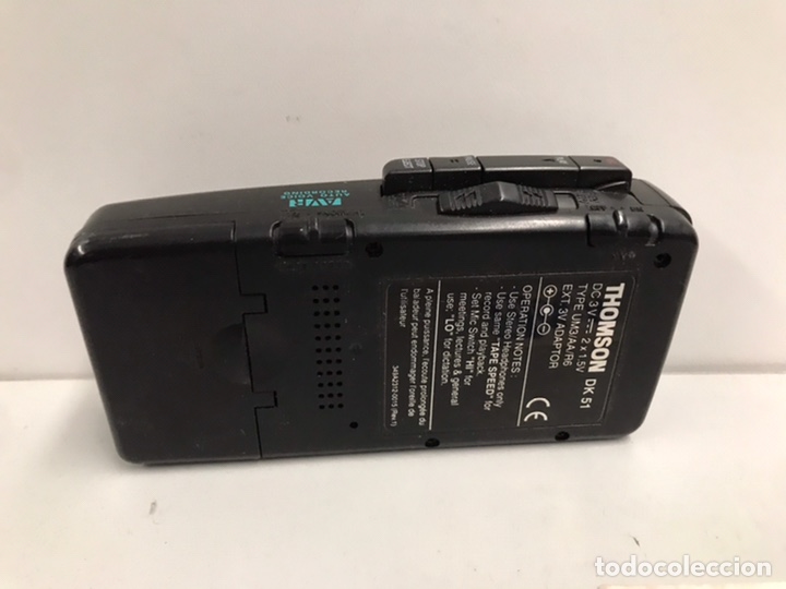 Radios antiguas: Thomson DK40 Micro Cassette Recorder Dictation Machine Vintage Retro Collectable - Foto 2 - 190973845