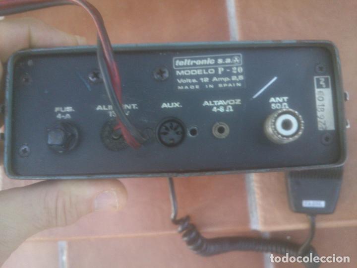 Radios antiguas: EMISORA TELTRON MODELO P-20 - Foto 6
