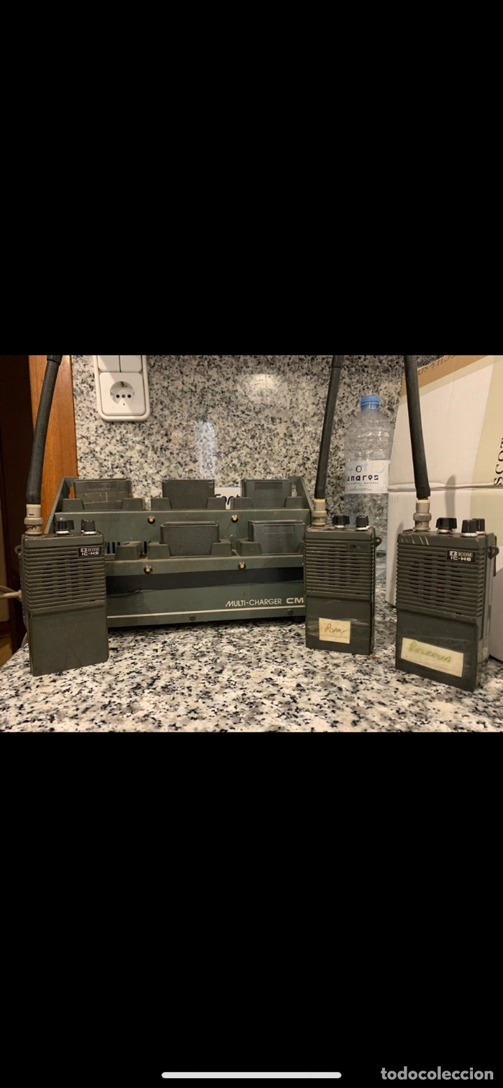 Radios antiguas: Walkie-talkie Icom - Foto 1