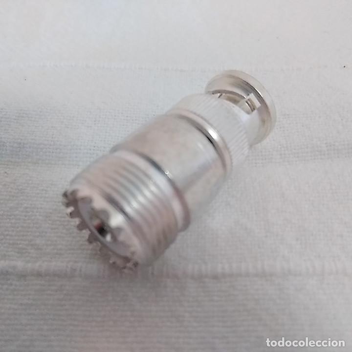 Radios antiguas: 7 ADAPTADORES CONECTOR UHF (pl259) A BNC - Foto 1