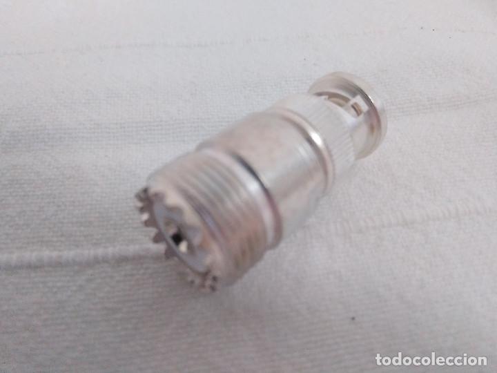 Radios antiguas: 7 ADAPTADORES CONECTOR UHF (pl259) A BNC - Foto 4