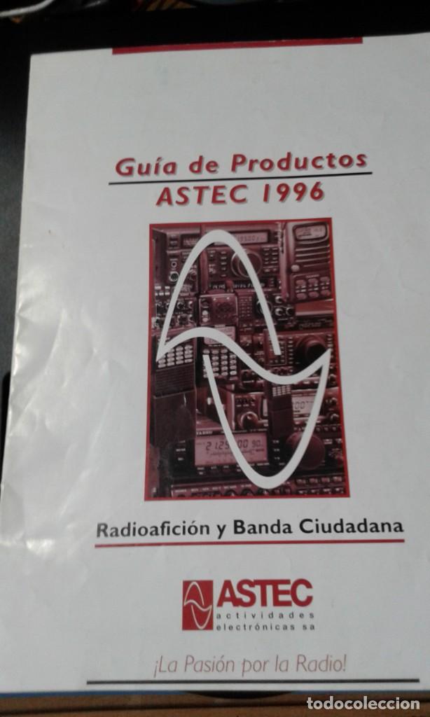 Radios antiguas: GUIA DE PRODUCTOS ASTEC 1996 - Foto 1
