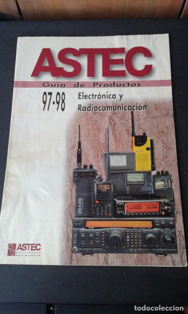 Radios antiguas: GUIA DE PRODUCTOS ASTEC 97/98 - Foto 1