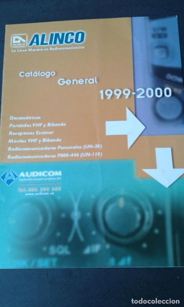 Radios antiguas: CATALOGO GENERAL ALINCO - Foto 1