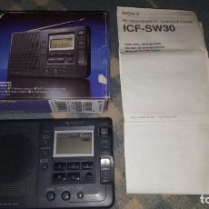 Radios antiguas: RADIO SONY ICF-SW30. Lote 307037878