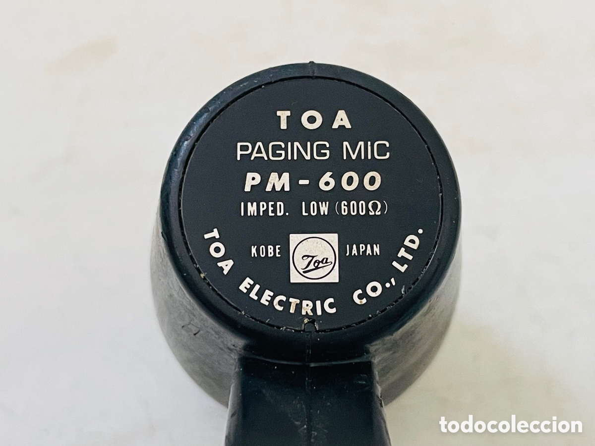 Radios antiguas: TOA PM-600 Microphone - Foto 6