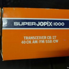 Radios antiguas: EMISORA DE RADIOAFICIONADO SUPER JOPIX 1000 IGUAL QUE LA SUPERSTAR 3900. Lote 374883289