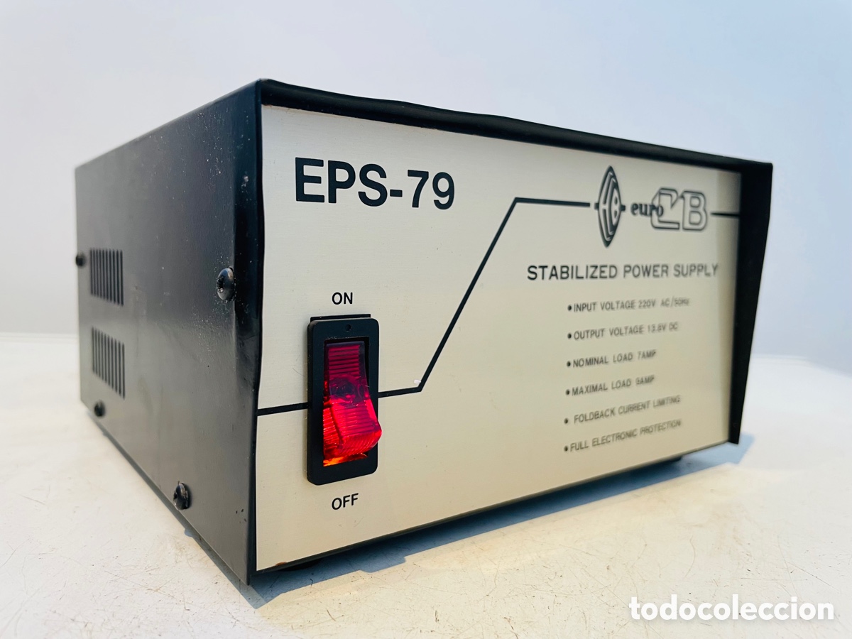 Radios antiguas: Euro CB EPS-79 Power Supply - Foto 4