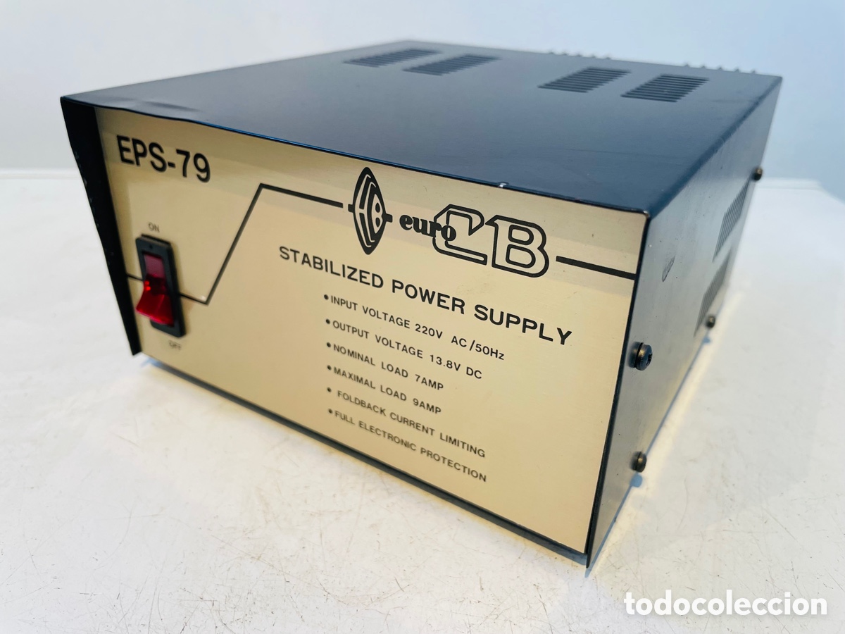 Radios antiguas: Euro CB EPS-79 Power Supply - Foto 5