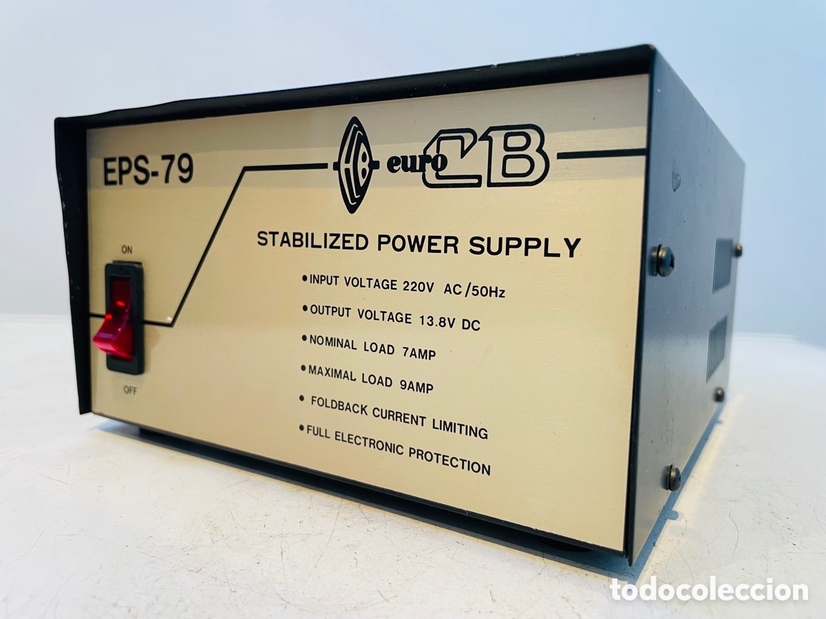 Radios antiguas: Euro CB EPS-79 Power Supply - Foto 6