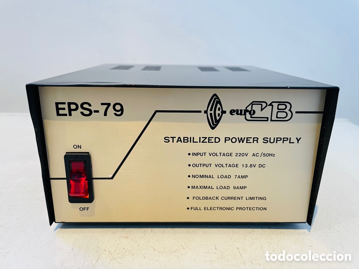 Radios antiguas: Euro CB EPS-79 Power Supply - Foto 1