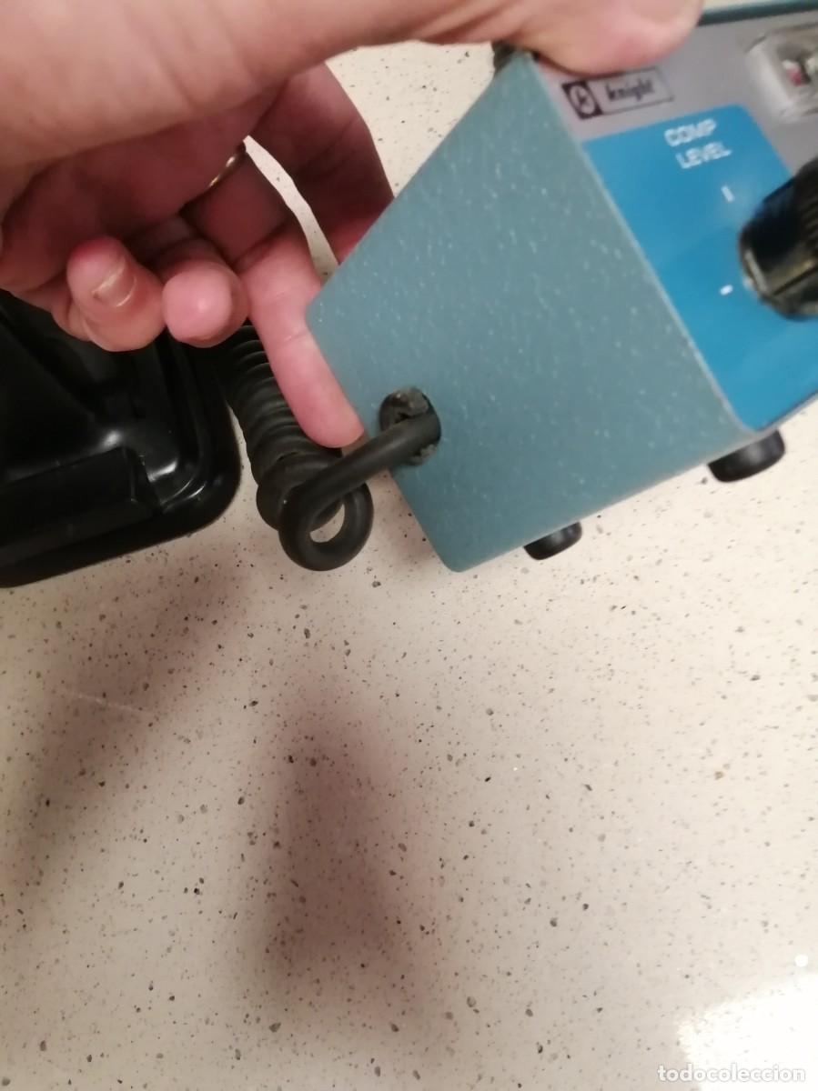 Radios antiguas: Antiguo micr&oacute;fono de mesa para emisora - Foto 6