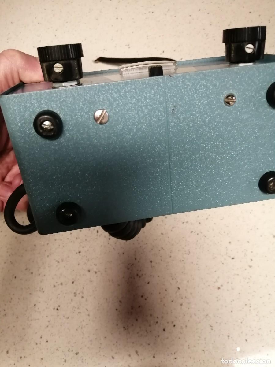 Radios antiguas: Antiguo micr&oacute;fono de mesa para emisora - Foto 7