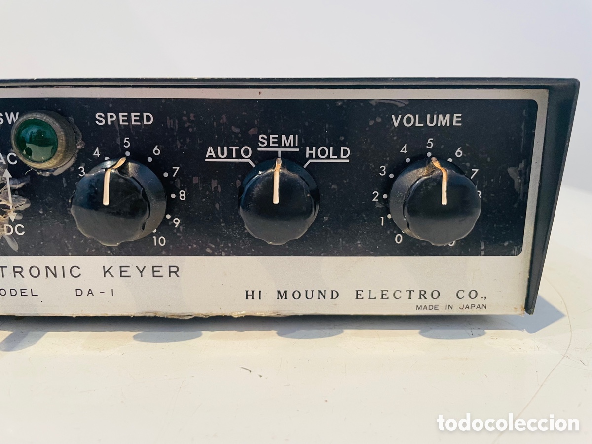 Radios antiguas: Electronic Keyer DA-I Japan 1967 - Foto 4