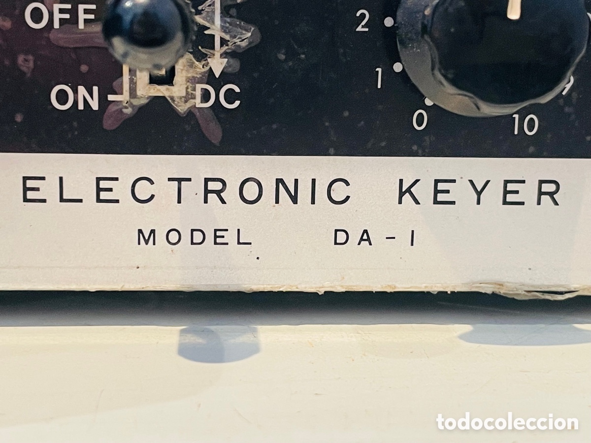 Radios antiguas: Electronic Keyer DA-I Japan 1967 - Foto 13