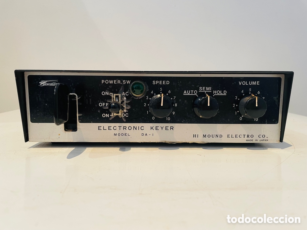 Radios antiguas: Electronic Keyer DA-I Japan 1967 - Foto 1