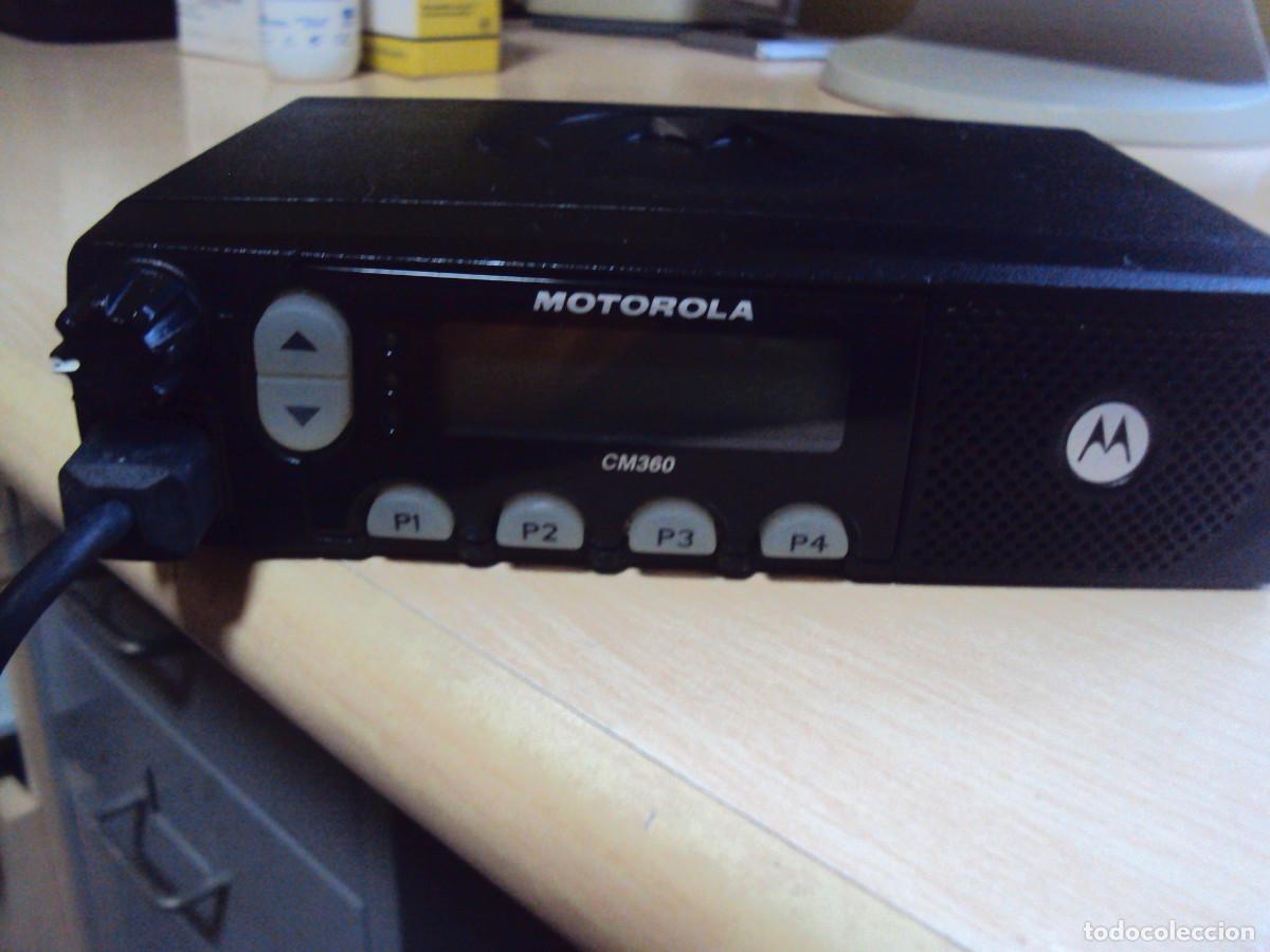 Radios antiguas: MOTOROLA EMISORA de base - Foto 1