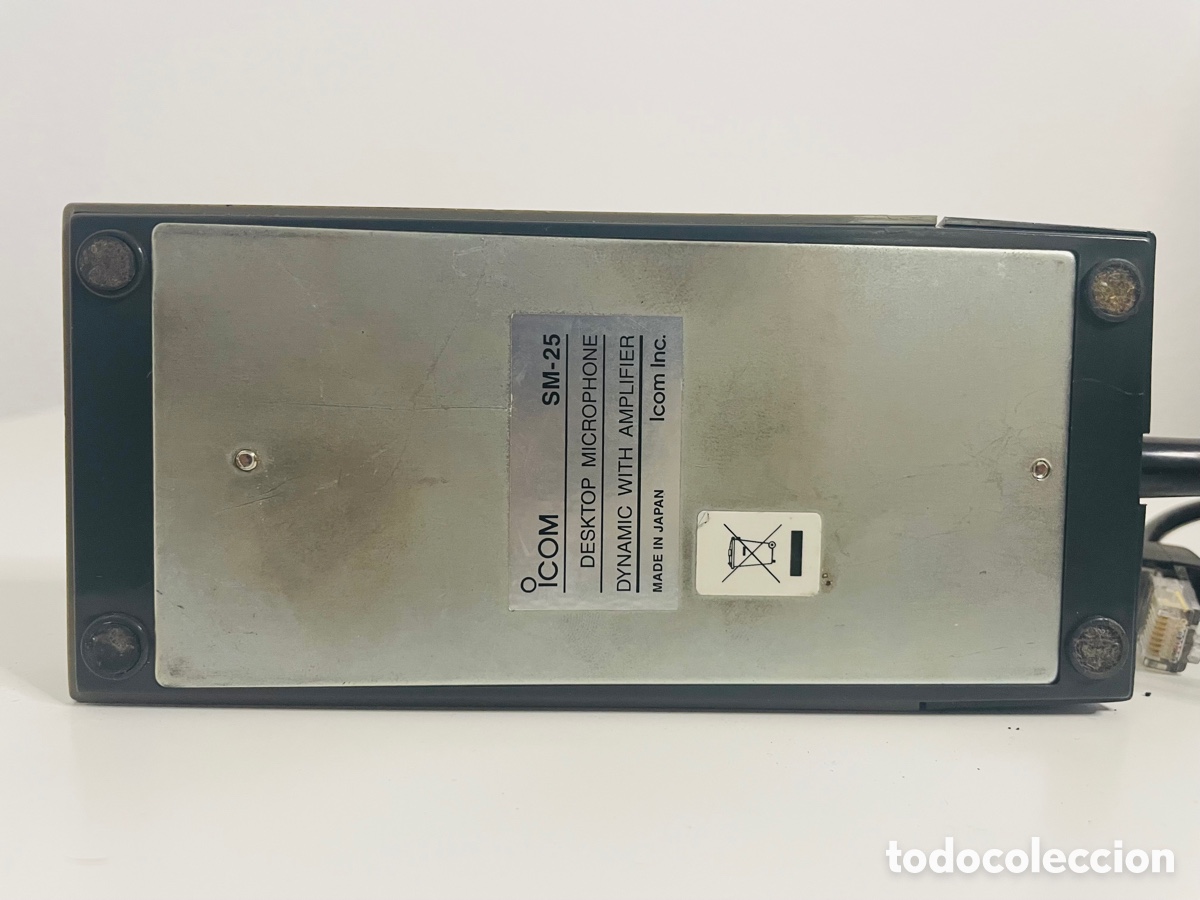 Radios antiguas: Icom SM-25 Desktop Microphone - Foto 9