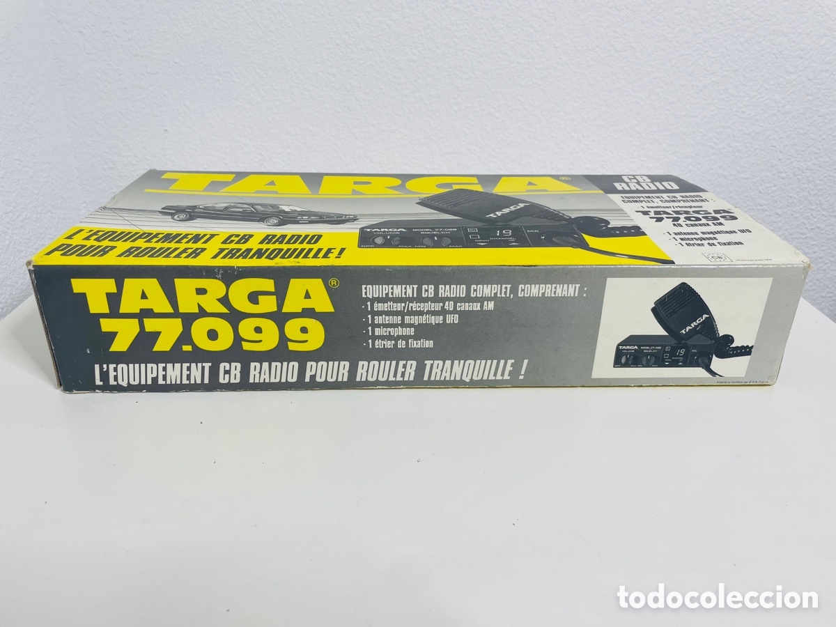 Radios antiguas: Targa 77-099 CB Radio Transceiver - Foto 2