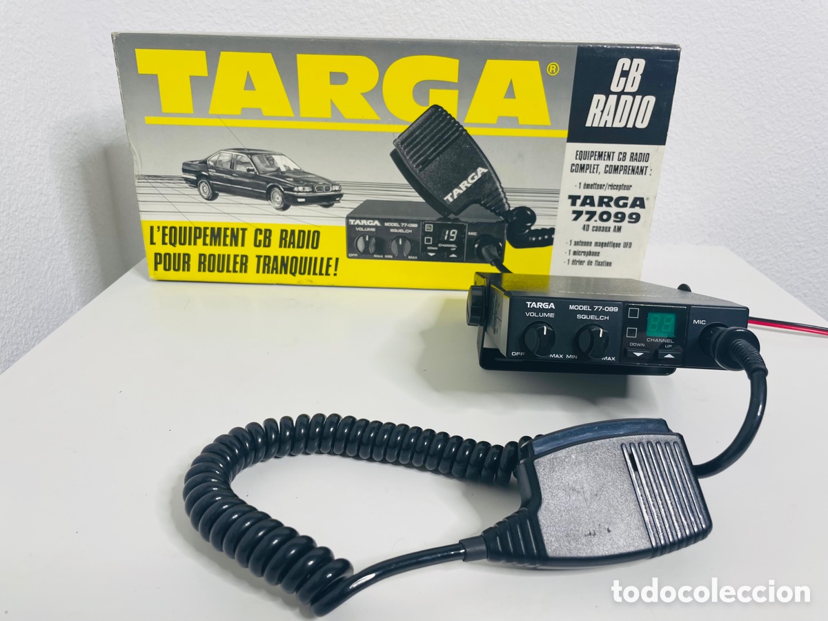 Radios antiguas: Targa 77-099 CB Radio Transceiver - Foto 3