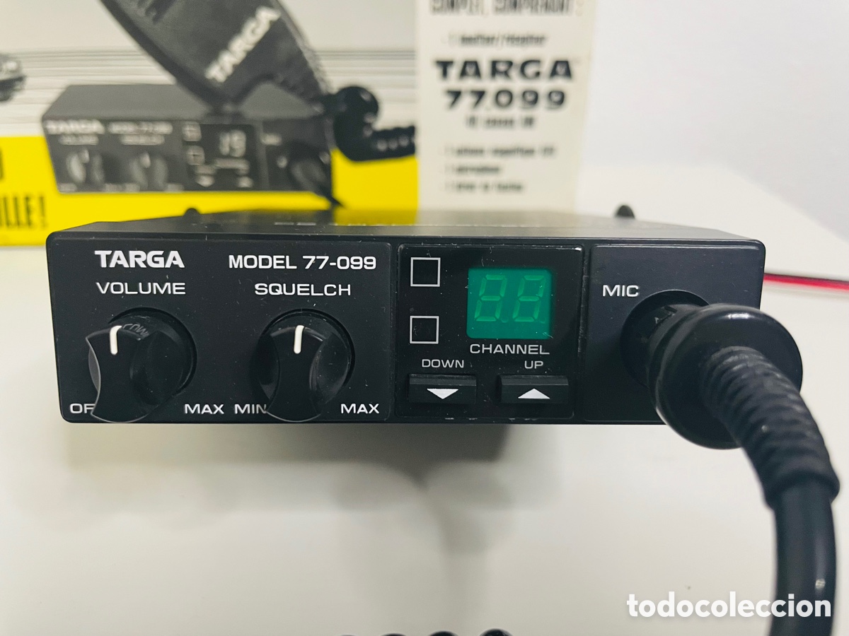 Radios antiguas: Targa 77-099 CB Radio Transceiver - Foto 4