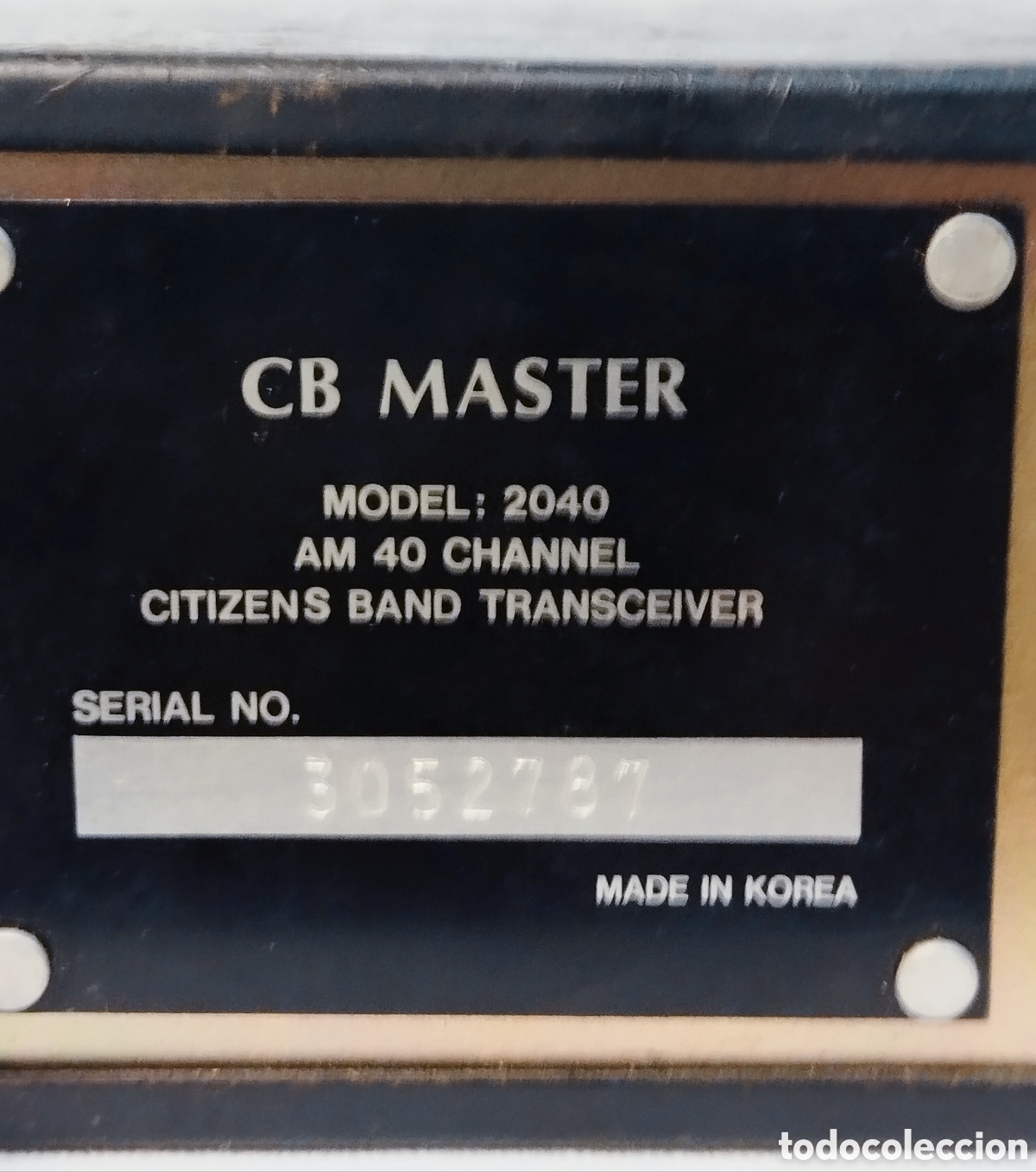 Radios antiguas: EMISORA DE RADIO CB MASTER - Foto 11