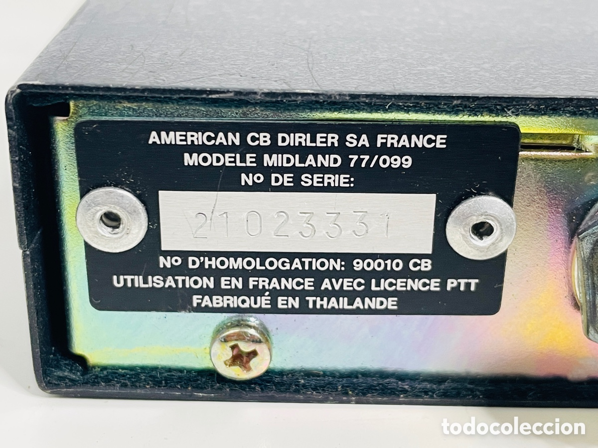 Radios antiguas: Midland CB Transceiver - Foto 6