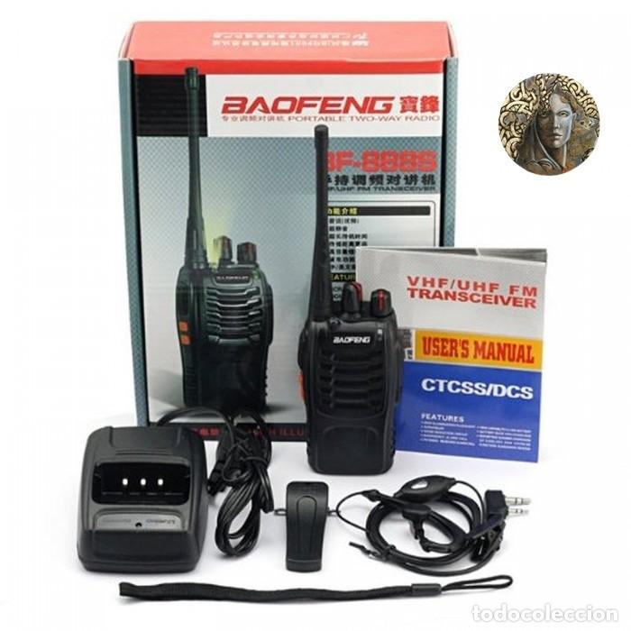 Comprar Walkie talkie dual Banda Baofeng BF-888S con Pinganillo