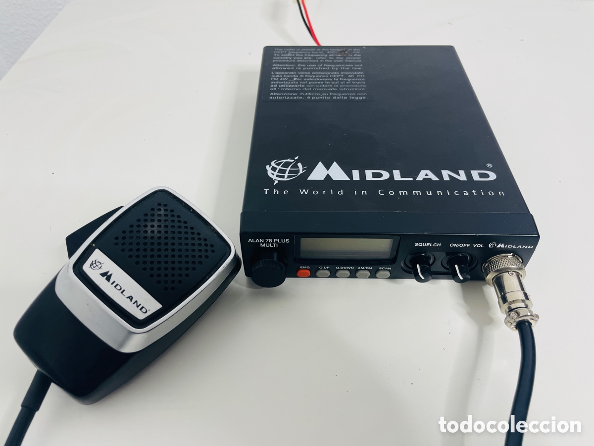 Radios antiguas: Alan 78 Plus Multi B CB Transceiver - Foto 2
