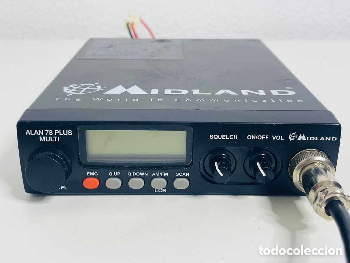 Radios antiguas: Alan 78 Plus Multi B CB Transceiver - Foto 4