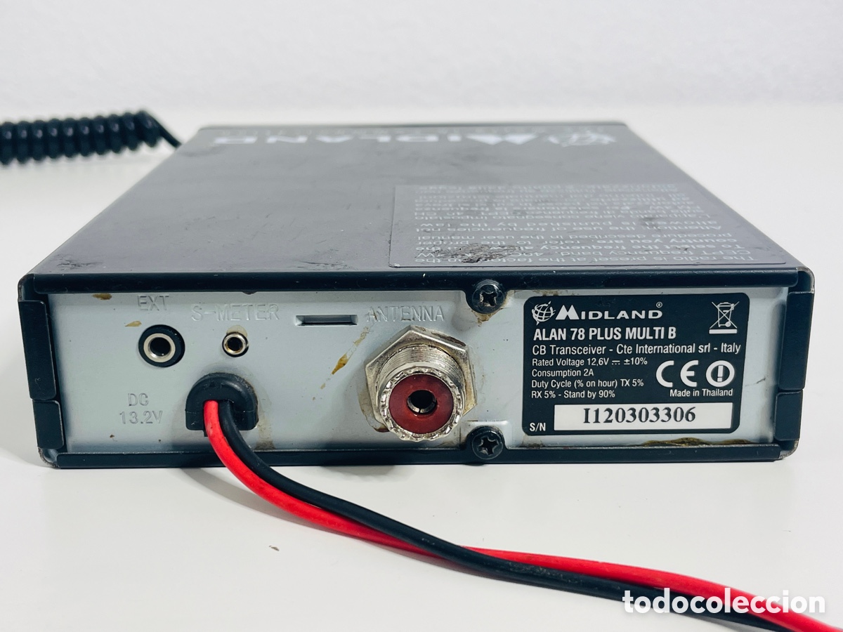 Radios antiguas: Alan 78 Plus Multi B CB Transceiver - Foto 7