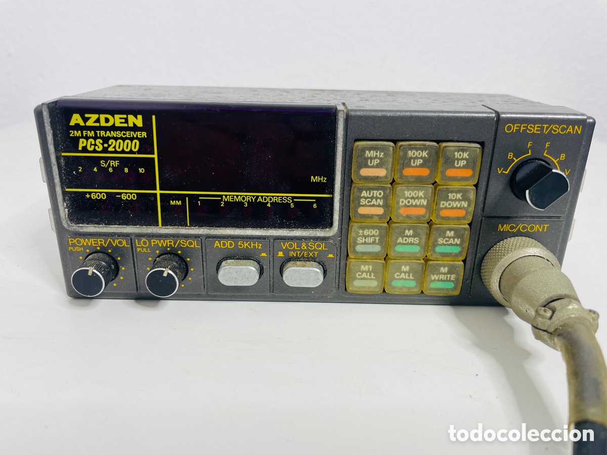 Radios antiguas: Azden PCS 2000 Transceiver Japan - Foto 2