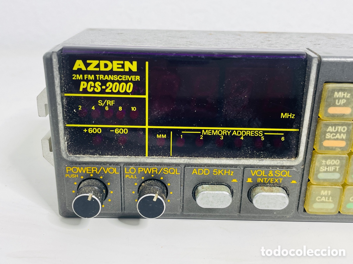Radios antiguas: Azden PCS 2000 Transceiver Japan - Foto 3