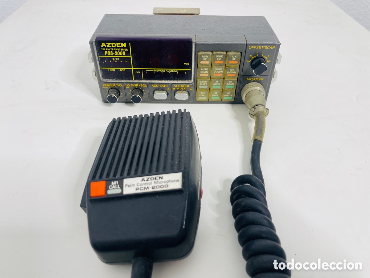 Radios antiguas: Azden PCS 2000 Transceiver Japan - Foto 1