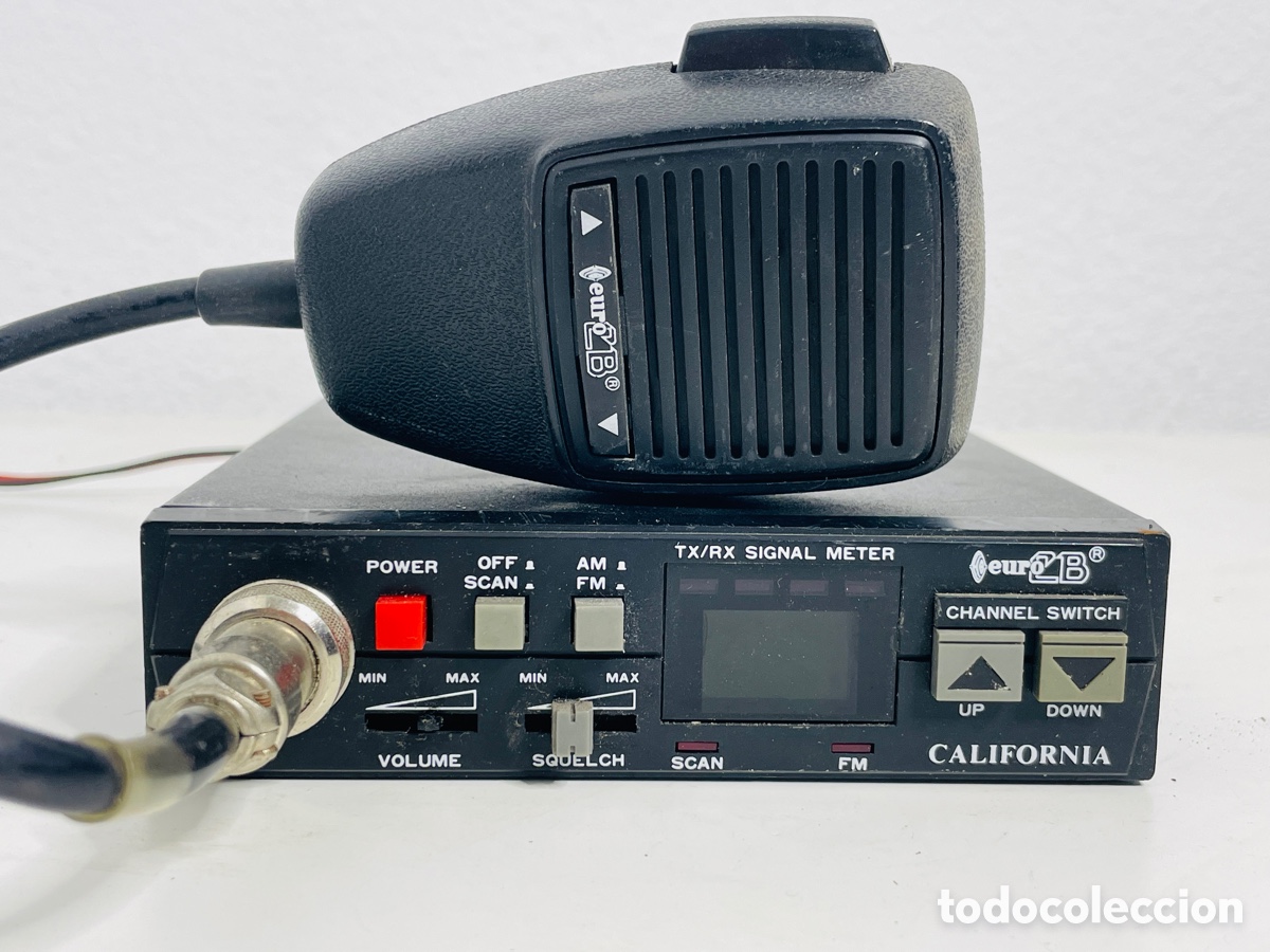 Radios antiguas: California Euro CB Transceiver - Foto 2