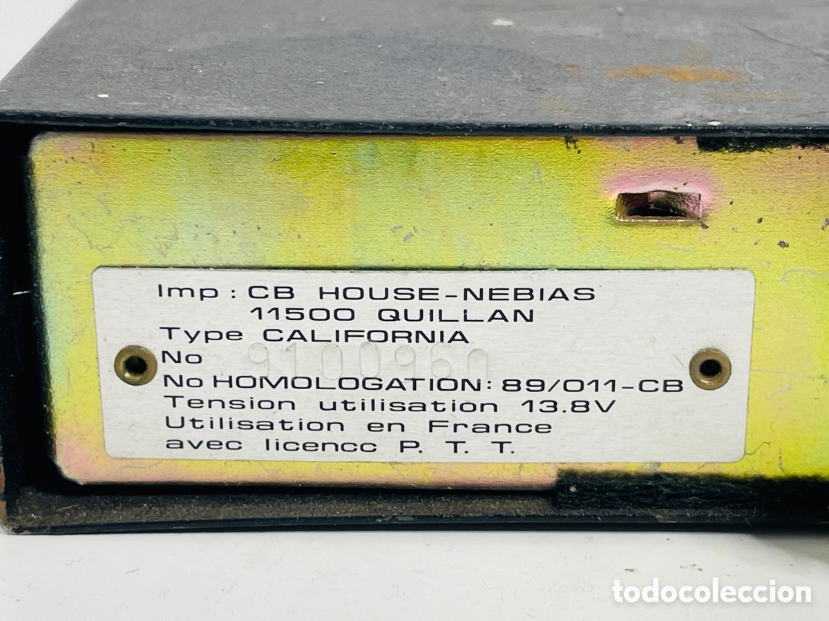 Radios antiguas: California Euro CB Transceiver - Foto 7