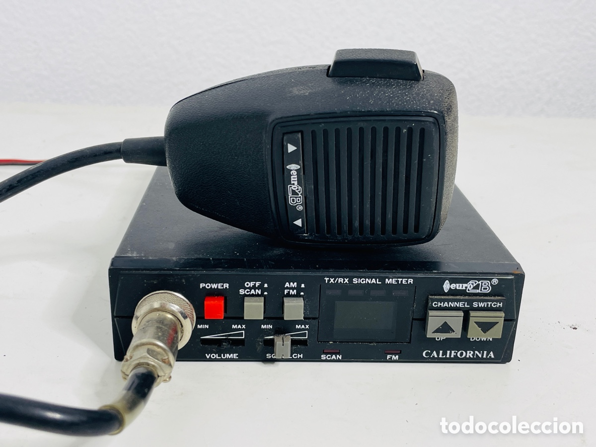 Radios antiguas: California Euro CB Transceiver - Foto 1