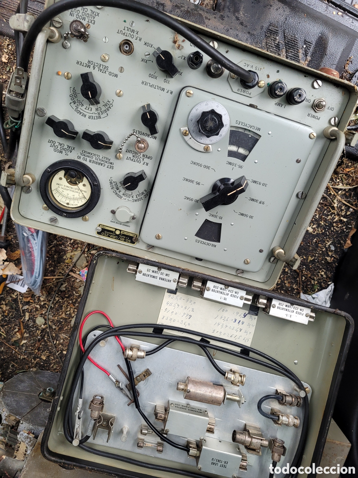 Radios antiguas: Original USA AN/URm 25D - Foto 6