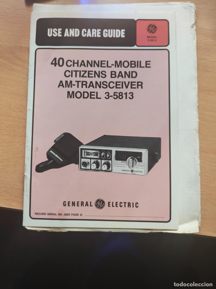 Radios antiguas: EMISORA GENERAL ELECTRIC MODEL 3-5813 - Foto 3