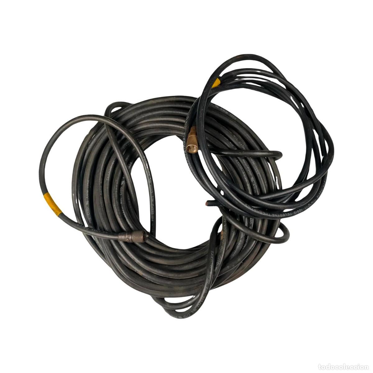 Radios antiguas: Cable de antena militar ejercito americano + regalo - Foto 1