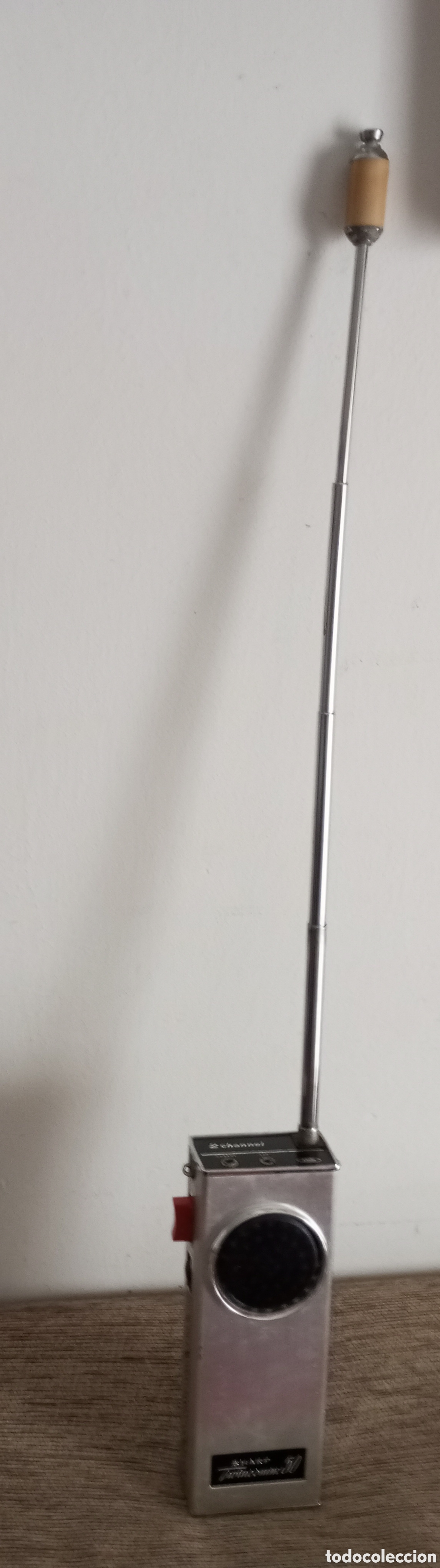 Radios antiguas: 1 walkie sharp twincomm 50 29x7 cms,antena 117 cms - Foto 4