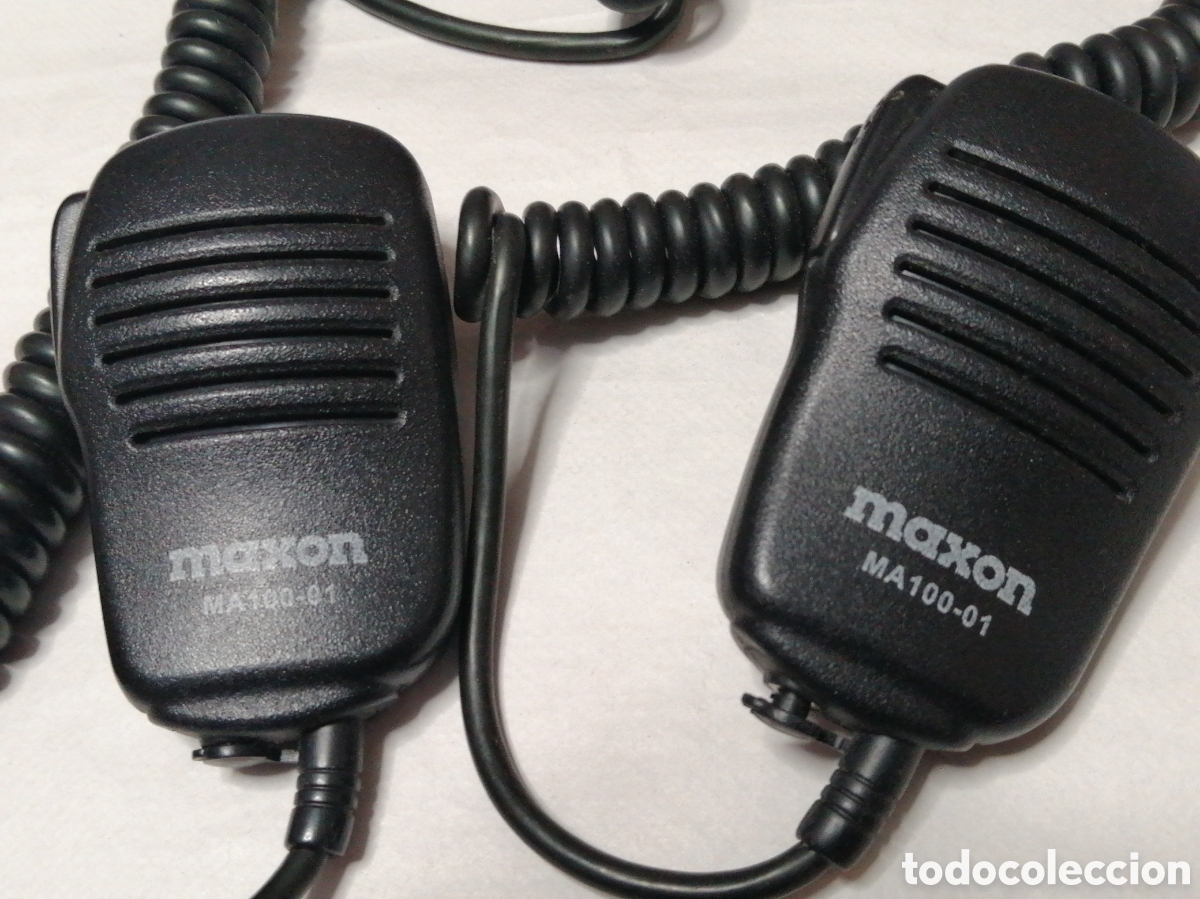 Radios antiguas: Dos micros Maxon Ma100-01. - Foto 2