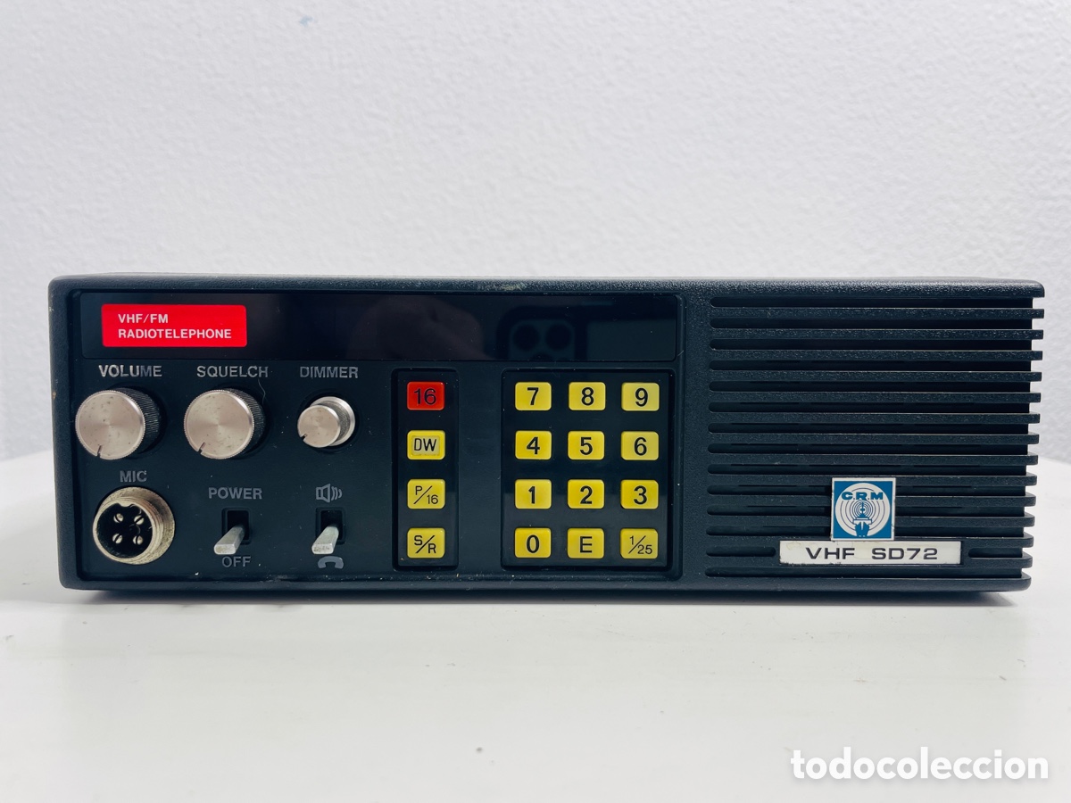 Radios antiguas: VHF FM Marine Transceiver - Foto 2