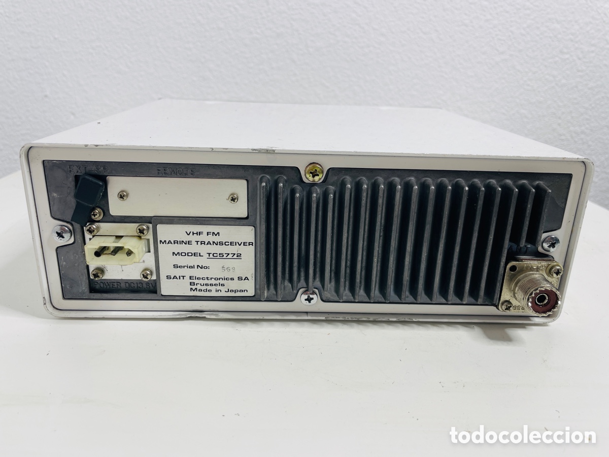 Radios antiguas: VHF FM Marine Transceiver - Foto 9
