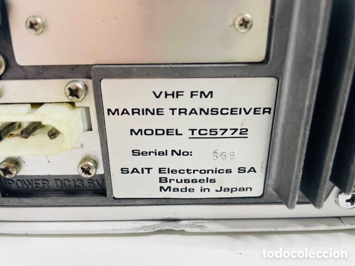Radios antiguas: VHF FM Marine Transceiver - Foto 10