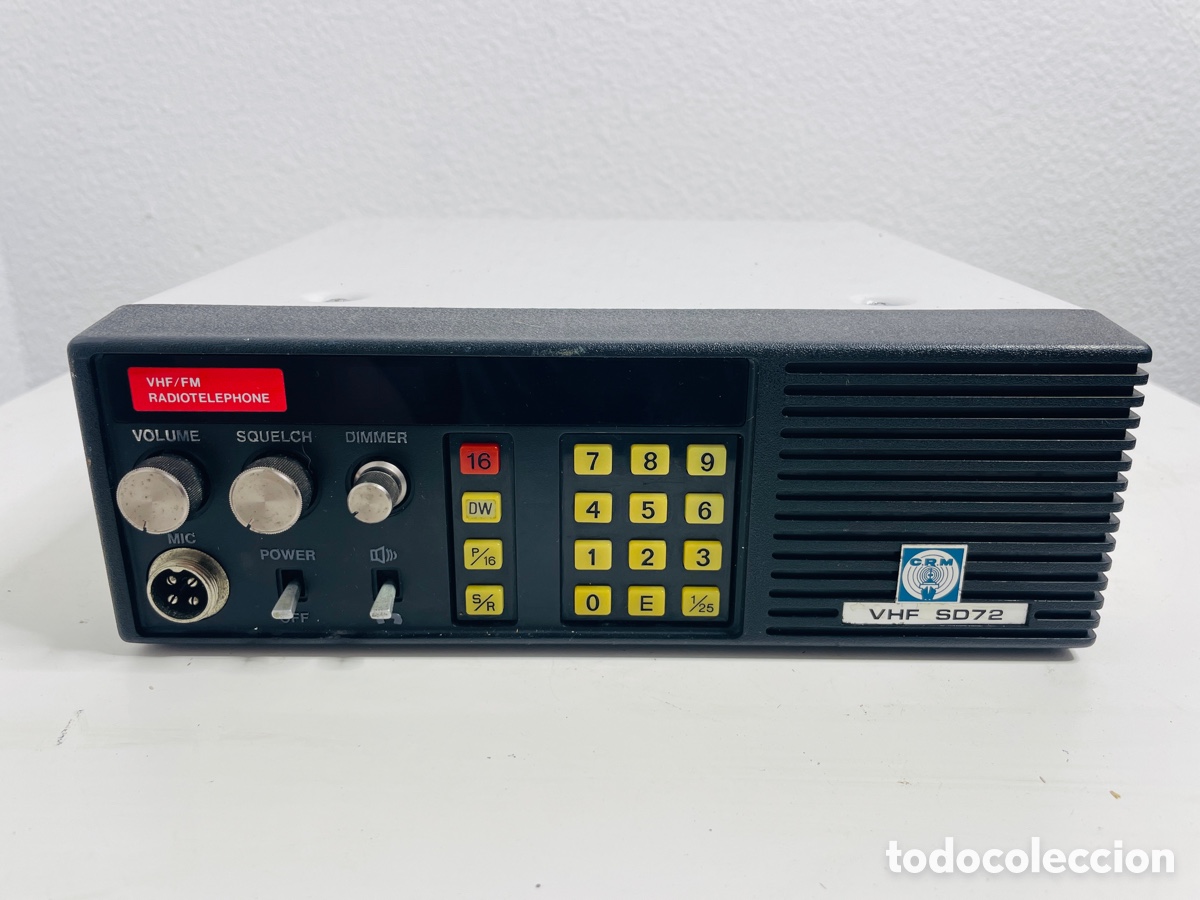 Radios antiguas: VHF FM Marine Transceiver - Foto 1