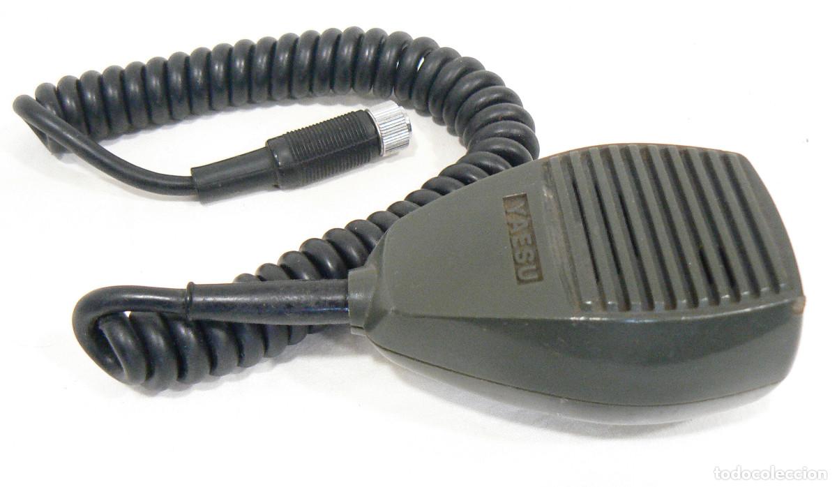 Radios antiguas: Micr&oacute;fono micro Yaesu YM-24A Speaker Mic - Foto 4