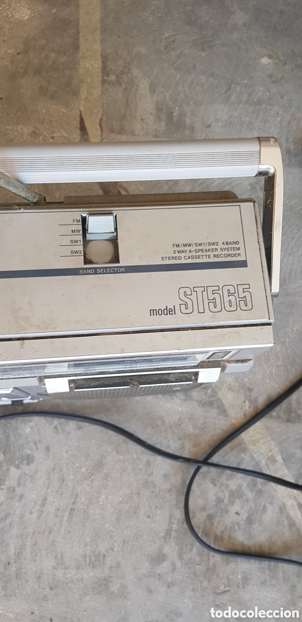 Radios antiguas: Radio Silver ST565 funcional. Stereo - Foto 7